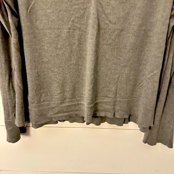 NAADAM Woman Silk-Cashmere Grey soft quiet luxury minimalist fine sweater S - Picture 13 of 14